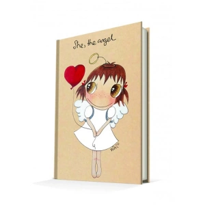 DEFFTER ANGEL / NİHİ  SERT KAPAK A5 ÇİZGİLİ DEFTER 96 YP