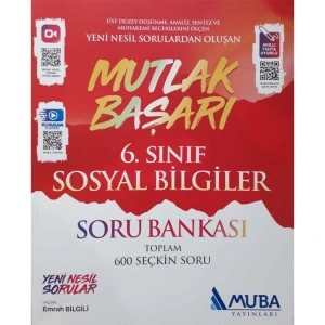MUBA 6. SINIF MUTLAK BAŞARI SOSYAL BİLGİLER SORU BANKASI