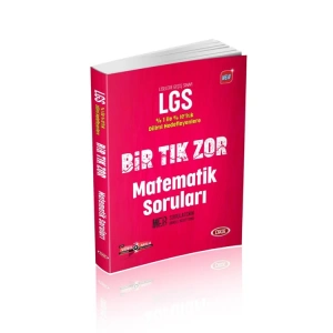EDİTÖR 8. SINIF LGS BİR TIK ZOR MATEMATİK SORULARI