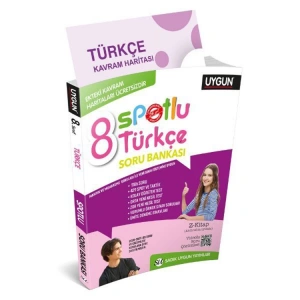 SADIK UYGUN YAYINLARI 8. SINIF TÜRKÇE SPOTLU SORU BANKASI