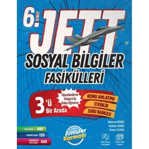 ÜNLÜLER KARMASI 6. SINIF JETT SOSYAL BİLGİLER FASİKÜLLERİ