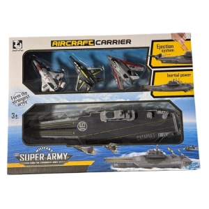 MEGA T063 SUPER ARMY AIRCRAFT CARRIER UÇAK GEMİSİ 24cm  3+