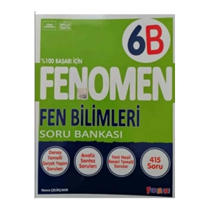FENOMEN 6. SINIF  FEN BİLİMLERİ B SORU BANKASI