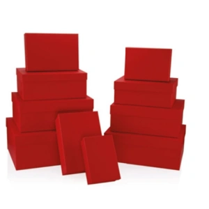 GIPTA YOUR RED DİKDÖRTGEN HEDİYE KUTUSU BX0895 D 170x245x95mm