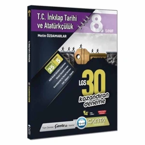 ÇANTA 8. SINIF LGS T.C İNKİLAP TARİHİ VE ATATÜRKÇÜLÜK 30 DENEME