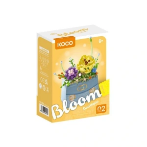 SUNMAN KOCO NO.02098 BLOOM BOUTIQUE ÇİÇEK ÇANTA LEGO YAPIM SETİ 223 PARÇA 6+