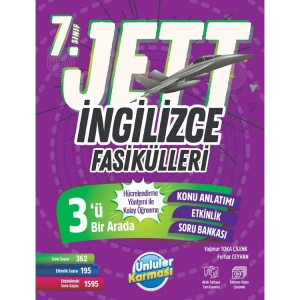 ÜNLÜLER KARMASI 7. SINIF JETT İNGİLİZCE FASİKÜLLERİ