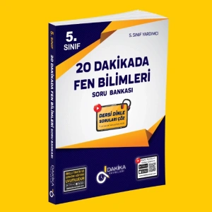 DAKİKA 5. SINIF 20 DAKİKADA FEN BİLİMLERİ SORU BANKASI