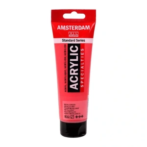 AMSTERDAM  RT17098322 AKRİLİK BOYA 120 ML METALLIC RED