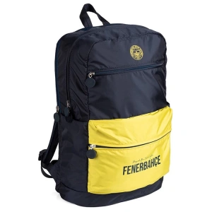 FENERBAHÇE 23732 TREND SARI CEPLİ PARAŞÜT KUMAŞ SIRT ÇANTASI LACİVERT