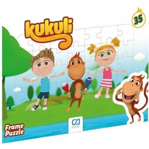 CA GAMES 5137-5138 KUKULİ FRAME PUZZLE/YAPBOZ 35 PARÇA