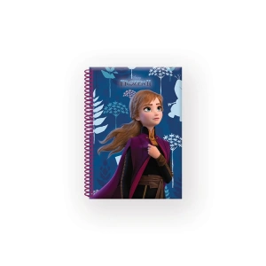 KESKİNCOLOR FROZEN II SPİRALLİ A6 80yp METALİZE BLOKNOT