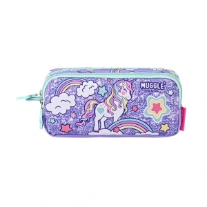 MUGGLE MU-5722 UNICORN  2 BÖLMELİ KALEM ÇANTASI