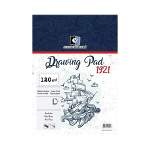 ALEX ALX-8966 A5 DRAWING PAD ÜSTTEN SPİRALLİ ÇİZİM DEFTERİ 120GR.50YP.