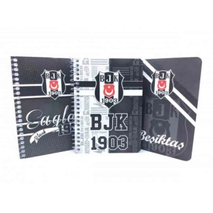 BEŞİKTAŞ 461949 SPİRALLİ BLOKNOT KARTON KAPAK A6 80YP. ÇİZGİLİ