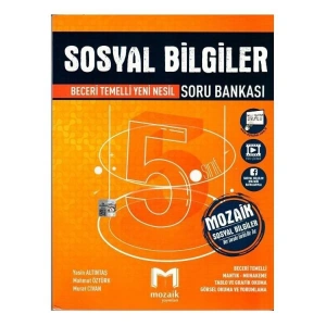 MOZAİK YAYINLARI 5. SINIF SOSYAL BİLGİLER SORU BANKASI