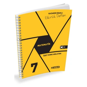 HIZ 7. SINIF MATEMATİK ÖZET KONU ANLATIMLI ETKİNLİK DEFTERİ