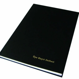 DİLMAN ÜYE KAYIT DEFTERİ CİLTLİ 96 YP.