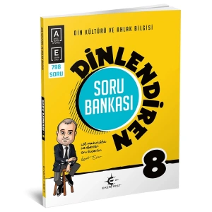 EKER TEST 8. SINIF DİN KÜLTÜRÜ VE AHLAK BİLGİSİ KONU ÖZETLİ SORU BANKASI DİNLENDİREN DEFTER