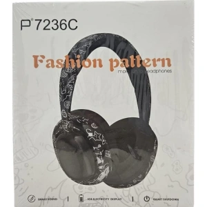 PLATOON PL-2359 FASHION PATTERN KULAKÜSTÜ KABLOSUZ KULAKLIK