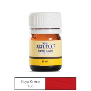 ARTDECO KUMAŞ BOYASI 25 ML. CARMINE  Y-010A-106