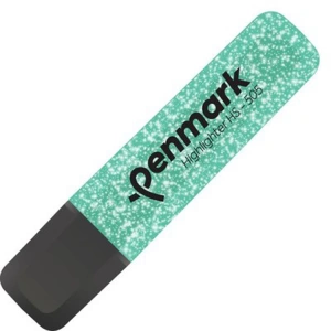 PENMARK HS-505-15 METALİK SİMLİ FOSFORLU KALEM TURKUAZ YEŞİL