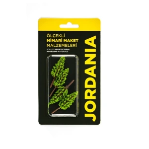 JORDANIA JE03P-124058 AĞAÇ KOYU YEŞİL 1/200 4,8 CM  5Lİ