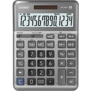 CASIO DM-1400F 14 HANE HESAP MAKİNESI
