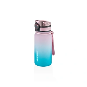 UZSPACE MATARA TRITAN 3034 350 ML PINK-CYAN