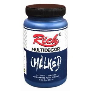RİCH MDC-250-4612 MULTİ DECOR CHALKED 250 CC SAFİR