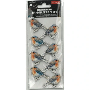 TANEX HANDMADE TNX-28019 DEKORATİF ETİKETLER - KANARYA SERİSİ STICKER - TEKLİ