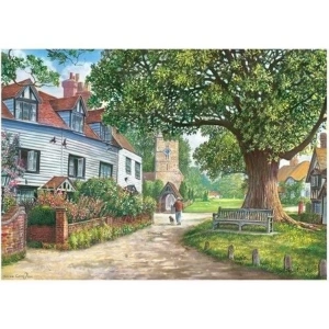 KESKİN 68x48 1000 PARÇA PUZZLE/YAPBOZ KÖYDE AKŞAMÜSTÜ