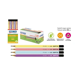 GIPTA K110 PEARL SEDEFLİ ÜÇGEN HB KURŞUN KALEM