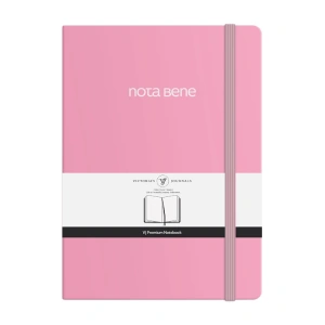 VICTORIAS JOURNALS NOTE BENE 9247 PREMIUM NOTEBOOK SERT KAPAK A4 100gr.192 SYF. ÇİZGİLİ DEFTER PEMBE