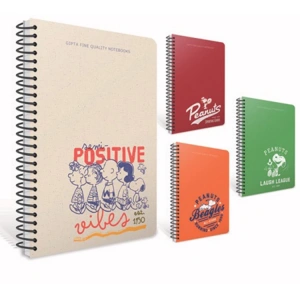 GIPTA SNOOPY 17X24 SPİRALLİ SERT KAPAK 80YP. ÇİZGİLİ DEFTER