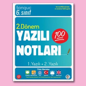 TONGUÇ 6. SINIF 2.DÖNEM YAZILI NOTLARI 1. VE 2. YAZILI
