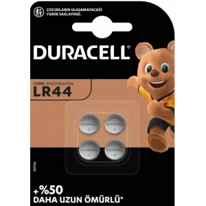 DURACELL LR44 1.5V DÜĞME PİL 4LÜ