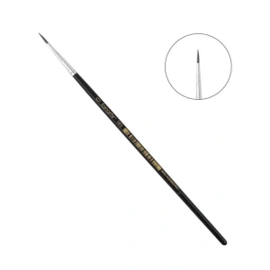 FANART ACADEMY SERİ 145 MİDİLLİ KILI YUVARLAK FIRÇA No:0