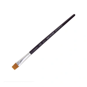 FANART ACADEMY SERİ 536 SENTETİK KIL KISA YASSI FIRÇA (KISA SAP) No:10 7536.10