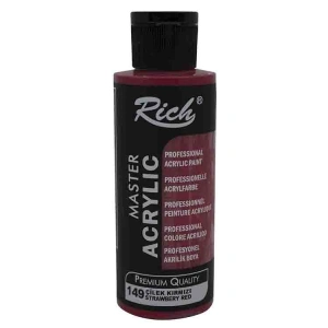 RİCH AKR-120-149 AKRİLİK BOYA 120 CC ÇİLEK KIRMIZI