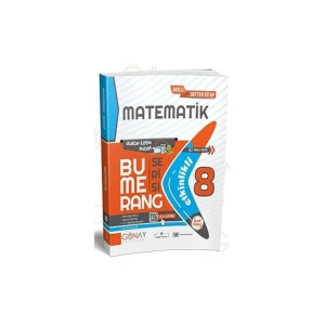 GÜNAY 8. SINIF BUMERANG ETKİNLİKLİ MATEMATİK AKILLI DEFTER