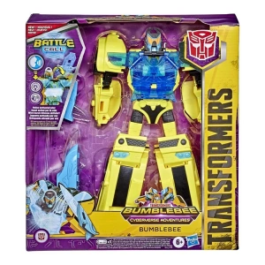 HASBRO E8228/ E8381 TRANSFORMERS CYBERVERSE BATTLE CALL DEV FİGÜR BUMBLEBEE