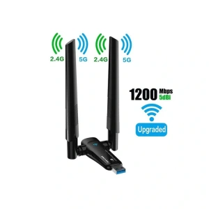 Platoon PL-9340 AC1200 867Mbps 5GHz + 300Mbps 2.4 GHz ÇİFT ANTEN WIRELESS USB ADAPTÖR