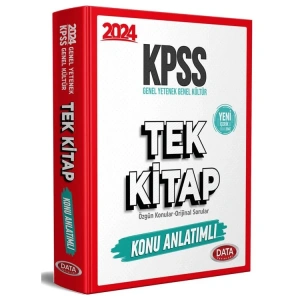 DATA KPSS GENEL KÜLTÜR GENEL YETENEK KONU ANLATIMLI TEK KİTAP