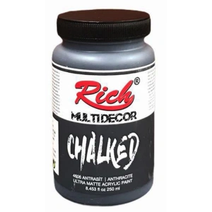 RİCH MDC-250-4606 MULTİ DECOR CHALKED 250 CC ANTRASİT