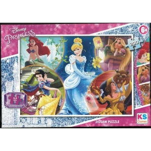 KS GAMES PR113 DISNEY PRINCESS 48x34cm YAPBOZ/PUZZLE 200 PARÇA  6+