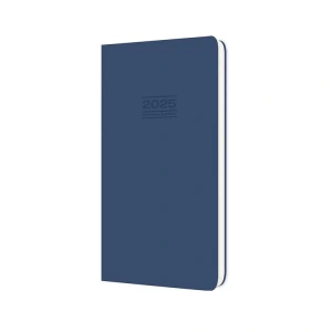 KESKİN 8x16cm CİLTLİ HAFTALIK CEP AJANDASI - LACİVERT 600085