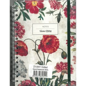 VICTORIAS JOURNALS 0063 NOTES 17x24cm SPİRALLİ SERT KAPAK 90gr. 96YP. ÇİZGİLİ DEFTER
