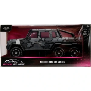 SİMBA JADA 3293023 PİNK SLIPS 1:24  MERCEDES BENZ G63 AMG 6X6 DIE CAST ARABA 8+