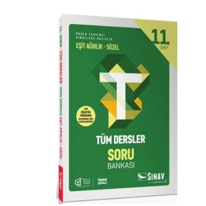 SINAV 11. SINIF TÜM DERSLER EŞİT AĞIRLIK- SÖZEL SORU BANKASI